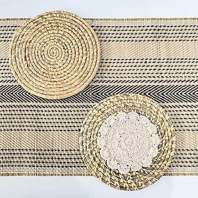 Moonj Navajo White Trivet