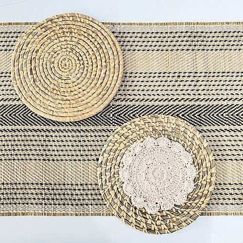 Moonj Navajo White Trivet