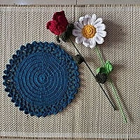 Crochet Single Colour Trivet