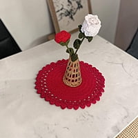 Single Colour Trivet Red