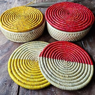 Moonj Half Double Color Trivet