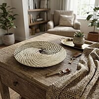 Moonj Black & White Trivet