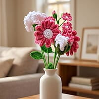 Daisy Large Flower Light Pink