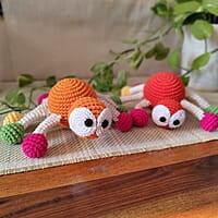 Spider Large Rattle