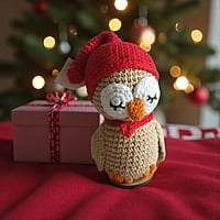Sleeping Owl Small Figurine