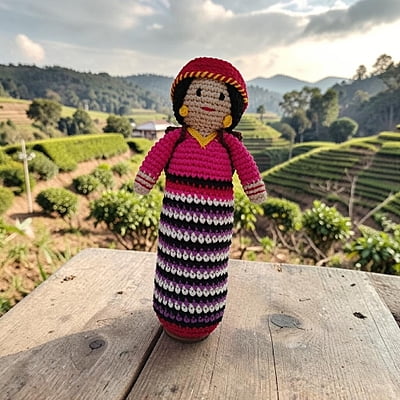 Manipuri Large Figurine