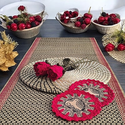 Madhubani Coaster Elephant