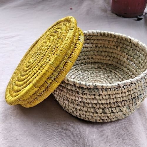Moonj Round Baskets