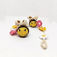Handmade Crochet Bee Hanging