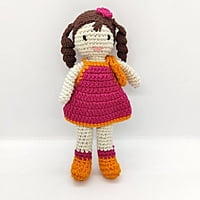 Crochet Summer Dress Small Doll