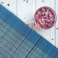 Madur Blue Base Table Mats