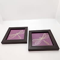 Dragonfly Wooden Coaster