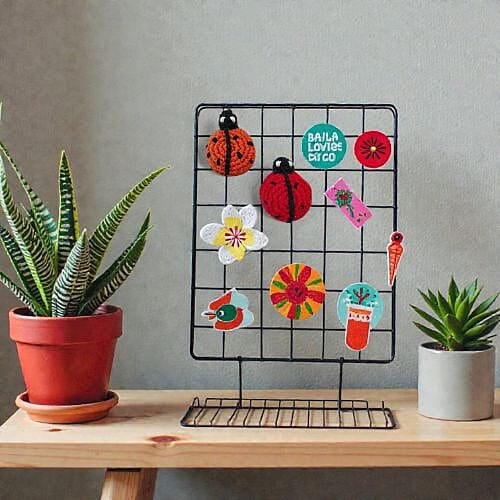 Crochet Ladybird Magnets