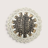 Madhubani Coaster Tree Madhubani Coaster Tree