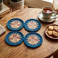 Madhubani Coaster Lotus