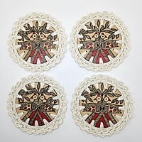 Madhubani Coaster Mayur Madhubani Coaster Mayur