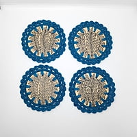 Madhubani Coaster Tree Madhubani Coaster Tree