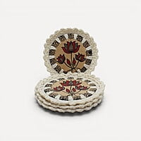 Madhubani Coaster Lotus