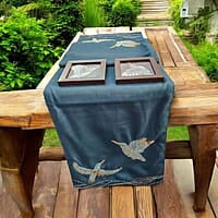 Kingfisher Table Runner