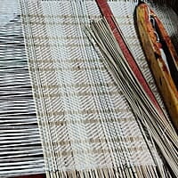 Madur Blue & Natural Table Mats
