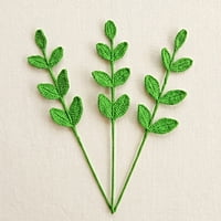 Leaf with Stem Large Light Green Leaf with Stem Large Light Green