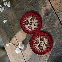 Madhubani Coaster Lotus
