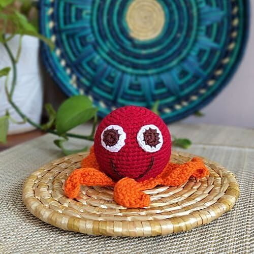 Octopus Medium Rattle
