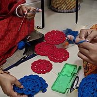 Single Colour Trivet Red