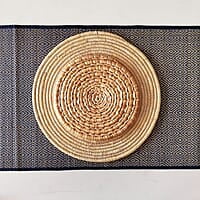Madur Blue Rhombus Table Runner Madur Blue Rhombus Table Runner
