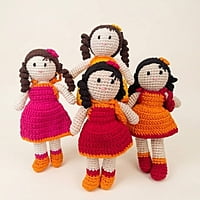 Crochet Summer Dress Small Doll