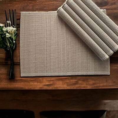 Madur Navajo White Table Mats
