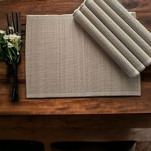 Madur Navajo White Table Mats