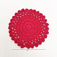 Crochet Round Coaster
