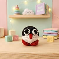 Crochet Penguin Small Rattle
