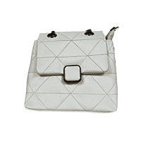 Quilted Crossbody Bag with Adjustable Strap