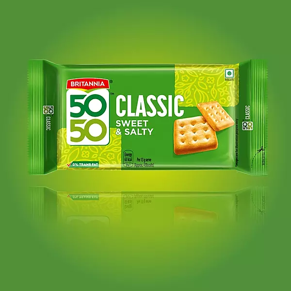 BrItannia 50-50 Classic sweet & salty