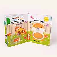 Pet Animals -Touch & Feel Sensory Board Book