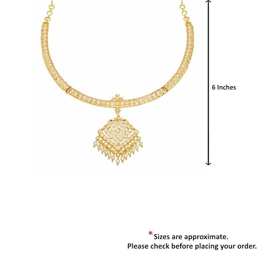 Gold Plated Traditional Temple Necklace Set | Haram Jewelry for Women & Girls