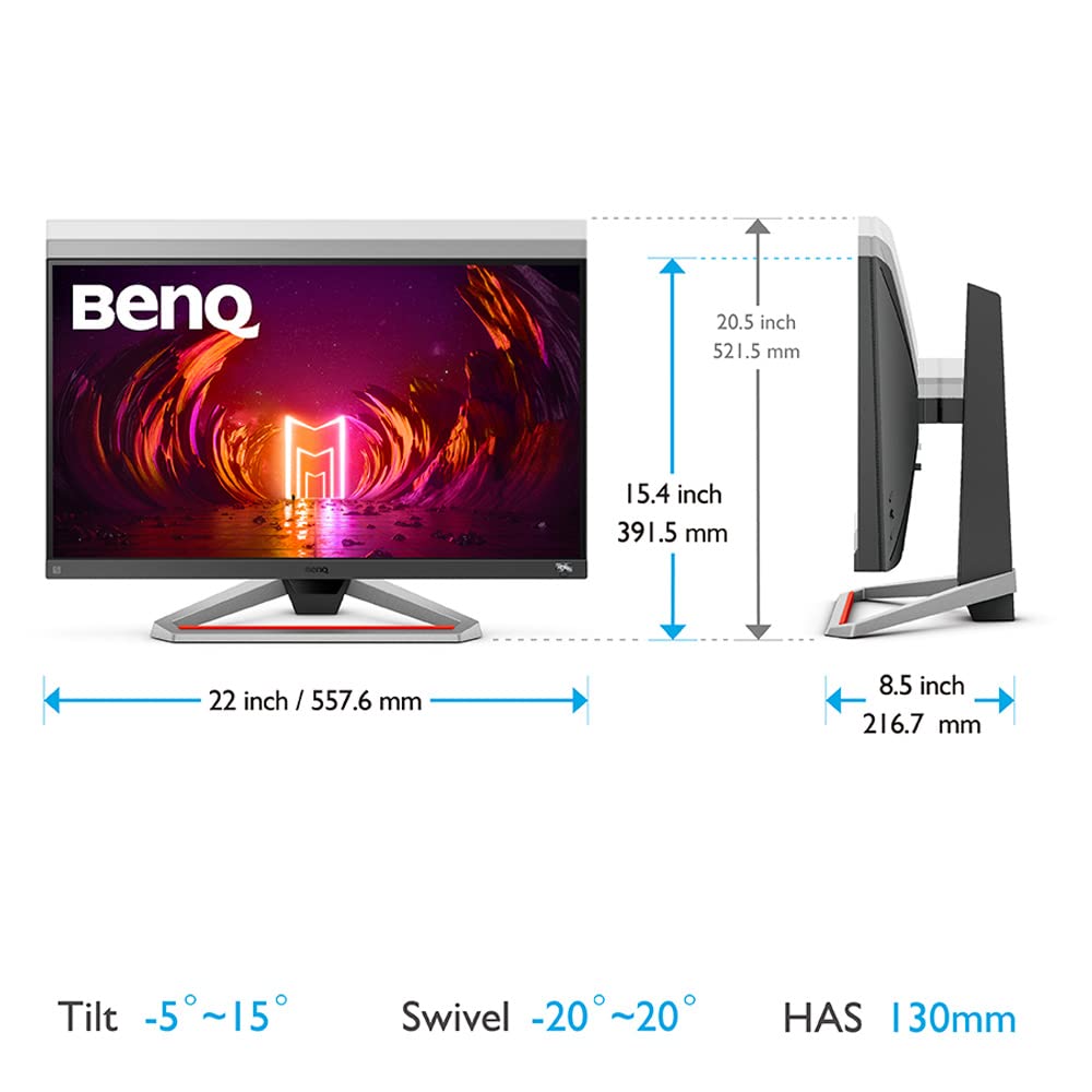BenQ 24.5" FHD, 165Hz, IPS Gaming Monitor with AMD FreeSync Premium, EX2510S