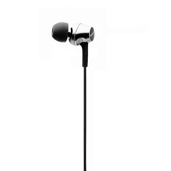 Sony MDR-EX255AP In-Ear Wired with Mic – Tangle-Free Cable|Clear Stereo Sound |3.5mm Audio