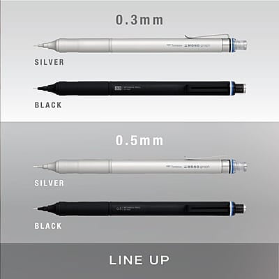 TOMBOW MONO GRAPH FINE MECHANICAL PENCILS TOMBOW MONO GRAPH FINE MECHANICAL PENCILS