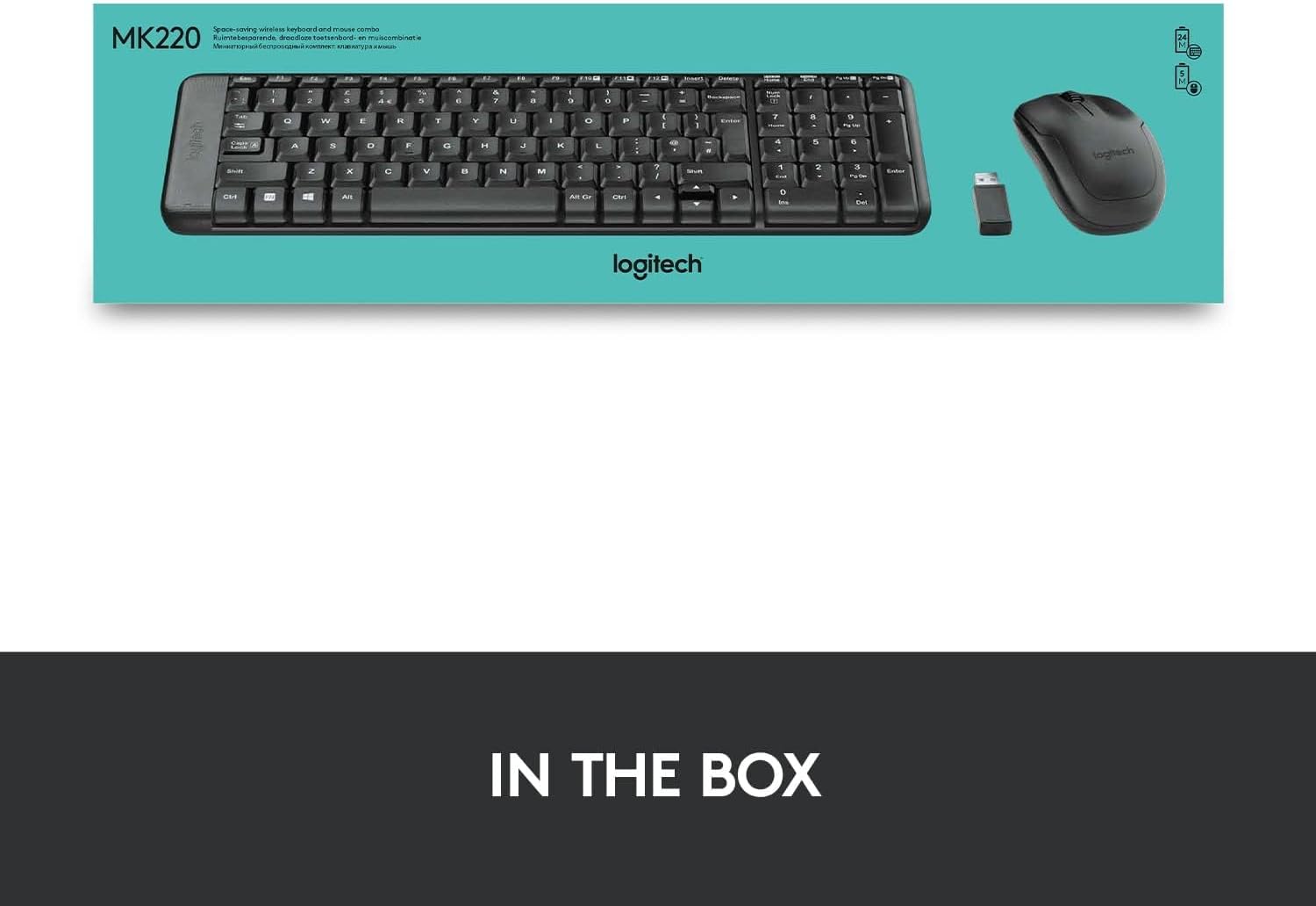 Logitech MK220 Wireless Keyboard and Mouse