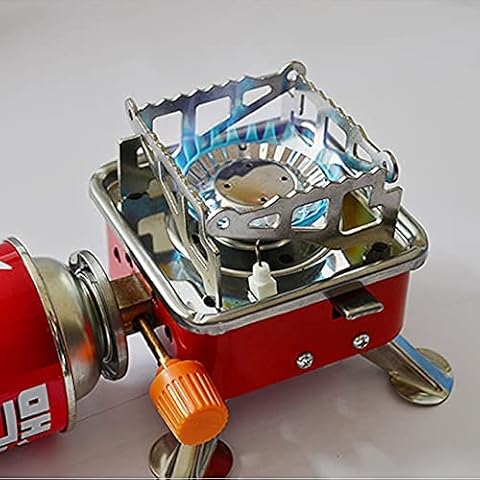 Camping Stove Gas Stove Folding Furnace Portable Square-Shaped Gas Butane Burner