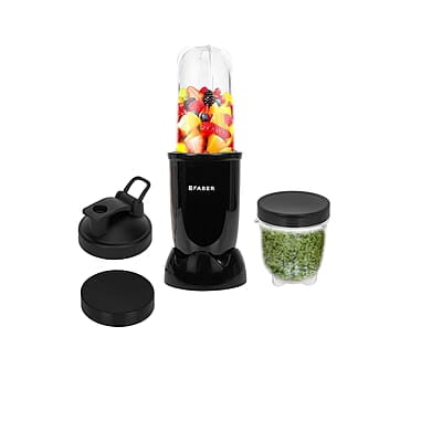 Faber Sportz Blender FSB 2-in-1 Nutrifit Nero 400W 2 PC Jar 500ML & 300ML