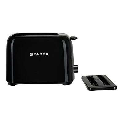 Faber 750W Pop-Up Toaster 6 Shade Browning Settings 2 Slice Slots