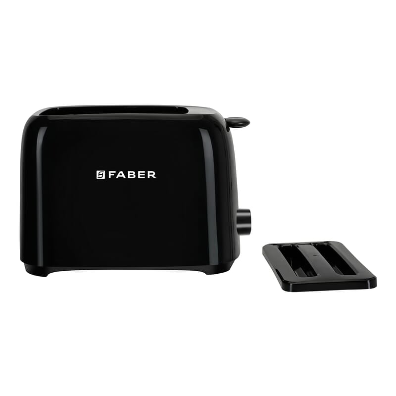 Faber 750W Pop-Up Toaster 6 Shade Browning Settings 2 Slice Slots