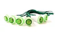 220 -240v AC Panel Mount Indicator small Lamp Led for Switch Board- green- 1 qty