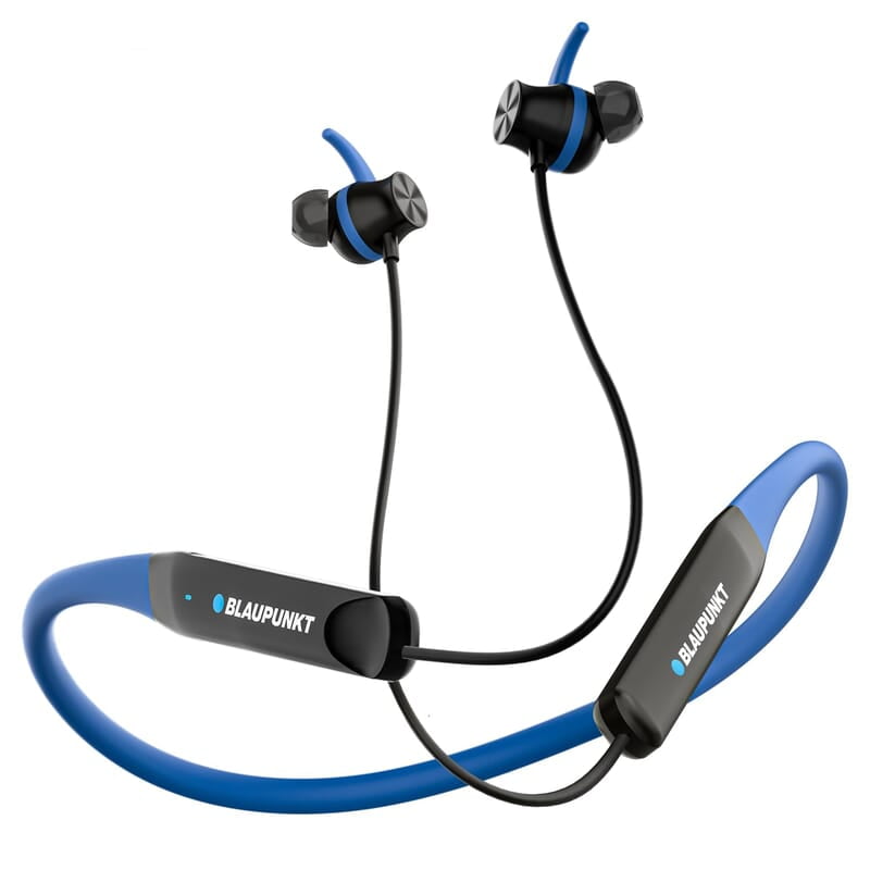 Blaupunkt Newly Launched Be120 Touch Wireless in Ear Neckband with Multi-Touch Control I Auto Magnetic Off I Gaming Ready I 40H Playtime I Turbovolt Charging I Built-in Handsfree Calling