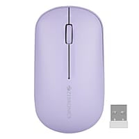 ZEBRONICS Pulse Wireless Mouse, Multi Connectivity, Dual Bluetooth, for Mac, Laptop, Computer, Tablet, 2.4GHz, 1200 DPI, Comfortable & Lightweight