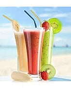 Treo Milano Glass Tumbler Set, 340ml, Set of 6, Transparent